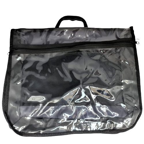 Medium black tallit bag 33X39 cm