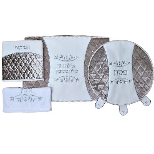 A set of covers for Passover "Arsila" pu&velvet