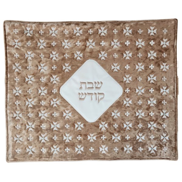 brown velvet Challah cover "carpet" 40X50 cm